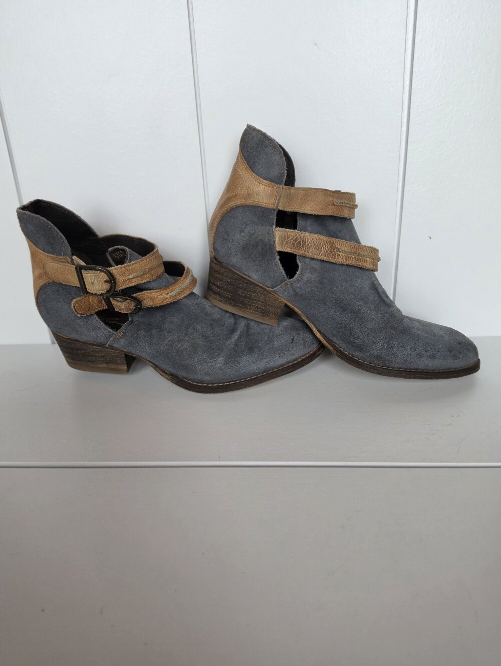 Rebels leather booties
